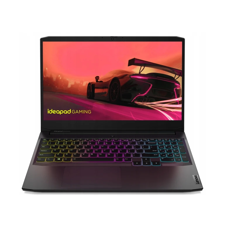 Laptop Lenovo IdeaPad Gaming 3 15ACH6 / 82K200C4UK / AMD Ryzen 5 / 8GB / SSD 512GB / Nvidia RTX 3060 / FullHD / Win 11 / Czarny