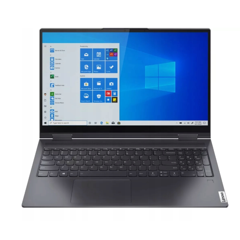 Laptop Lenovo Yoga C740 15IML / 81TD0078US / Intel Core i5 / 8GB / SSD 512GB / Intel UHD / FullHD / Dotyk / Win 11 / Szary