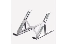 Podstawka pod laptop 15,6" srebrna regulowana...