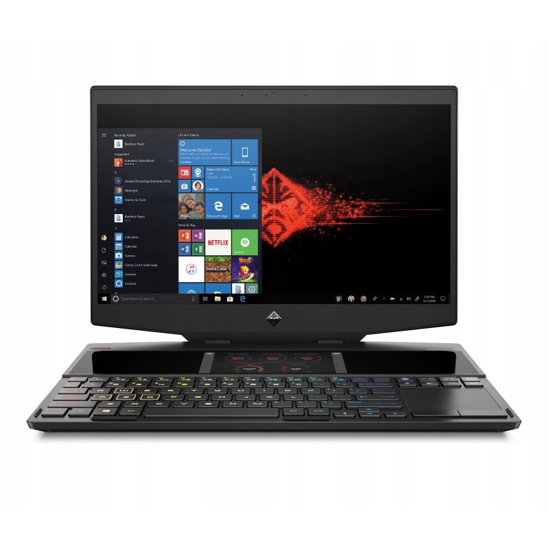 OUTLET Laptop dla gracza potężny HP OMEN X 15,6 i7-9 / 16/512 SSD RTX 2070 8GB W11 6PY73EA