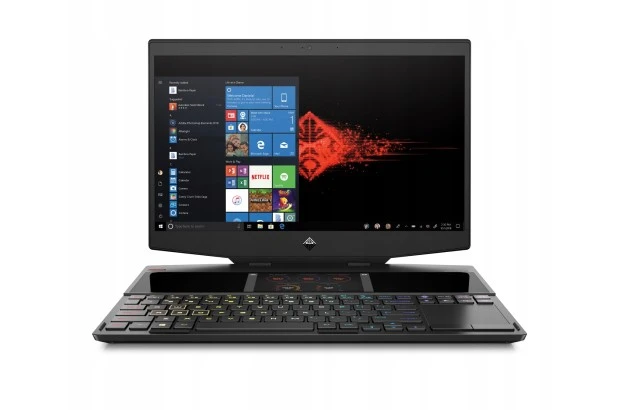 OUTLET Laptop dla gracza potężny HP OMEN X 15,6 i7-9 / 16/512 SSD RTX 2070 8GB W11 6PY73EA