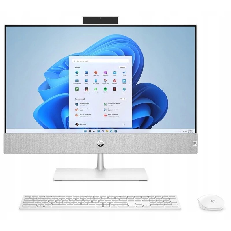 OUTLET Komputer AiO Pavilion HP 24 Intel i7-13 16GB SSD 1TB RTX 3050 FHD W11 Biały 7N3Q0EA