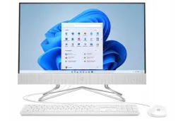 Komputer AIO HP 24-df1043na / 8B518EA / Intel i5-11 / 16GB / SSD 512GB / Intel Xe / FullHD / Win 11 / Biały