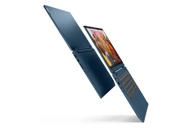 Laptop 2w1 Lenovo IdeaPad Flex 5 14ABR8 / 82XXX005US / AMD Ryzen 7 / 16GB / SSD 1TB / AMD Radeon / WUXGA / Win 11 / Niebieski