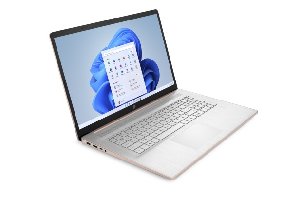 Laptop HP 17-CP3907ds / 8B0U2UA / AMD Ryzen 5 / 16GB / SSD 512GB / AMD Radeon / HD+ / Dotyk / Win 11 / Różowy