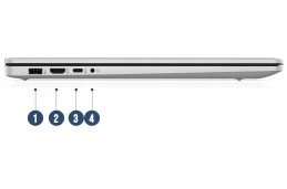 Laptop HP 17-CN 17,3 Intel Core i3 16GB RAM 1TB HDD + 512GB SSD Windows 11 37P29UA