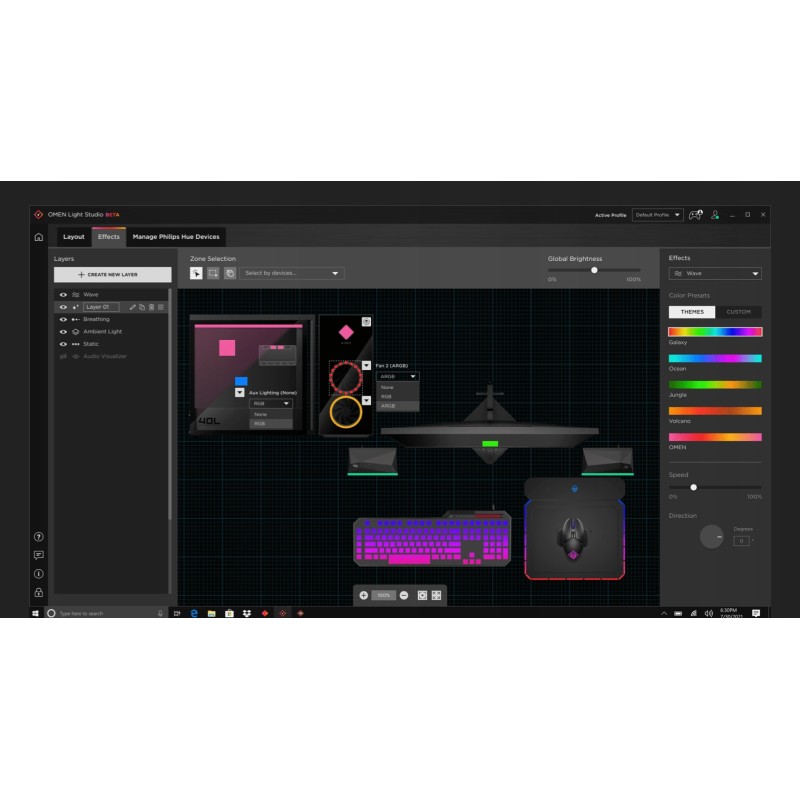 Komputer do gier HP i7-12 32/1512GB SSD RTX3070 Ti 5D435EA