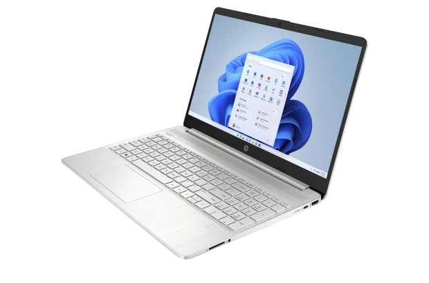 Laptop HP 15-dy1024wm 1W830UA / Intel Core i3 / 4GB / SSD 128GB / Intel UHD / HD / Win 11 / Srebrny