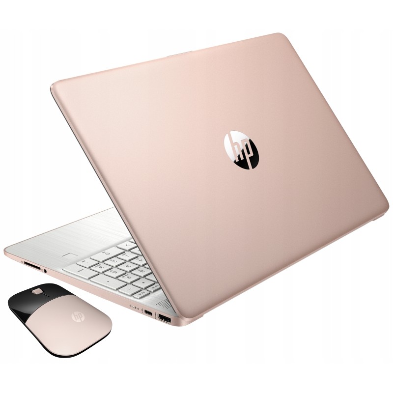 Różowy laptop HP 15-ef AMD Ryzen 3 SSD 512GB 16GB AMD Radeon Win 11 8B3V1UA