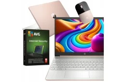 Różowy laptop HP 15-ef AMD Ryzen 3 SSD 256GB 8GB AMD Radeon Win 11 8B3V1UA