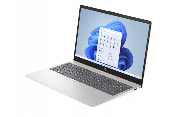 Różowy Laptop dla kobiet HP 15 AMD Ryzen 5 Radeon FullHD 8GB SSD 1TB Win11 7W6H7UA