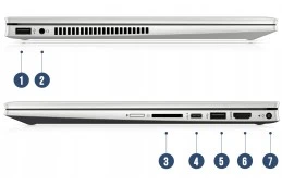 Laptop 2w1 HP 14 x360 i5 10rdz 1TB SSD FHD W11 PRO 60V06UA