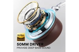 Rewelacyjne Słuchawki Przewodowe OneOdio Pro40 Srebrno-Brązowe A-AA09-02