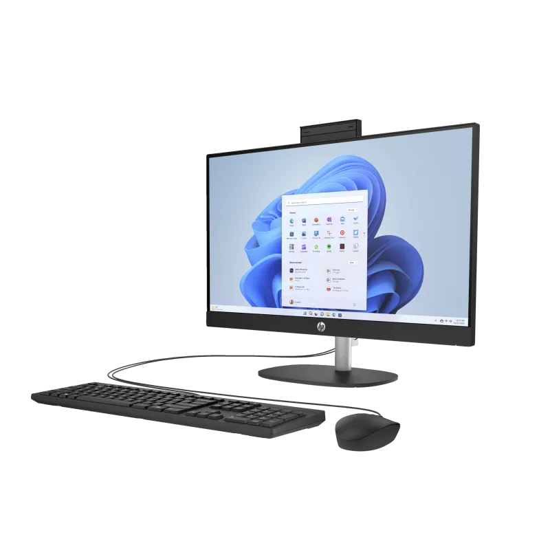 All in One HP 24-cr0002nx / 8F8P9EA / Intel i7-13 / 16GB / SSD 1TB / Intel Xe / FullHD / Win 11 / Czarny