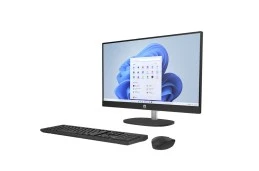 Komputer All in One 24-cr0011nx / 8F8Q5EA / Intel i3-13 / 8GB / SSD 512 GB / Intel Xe / FullHD / Dotyk / Win 11 / Czarny