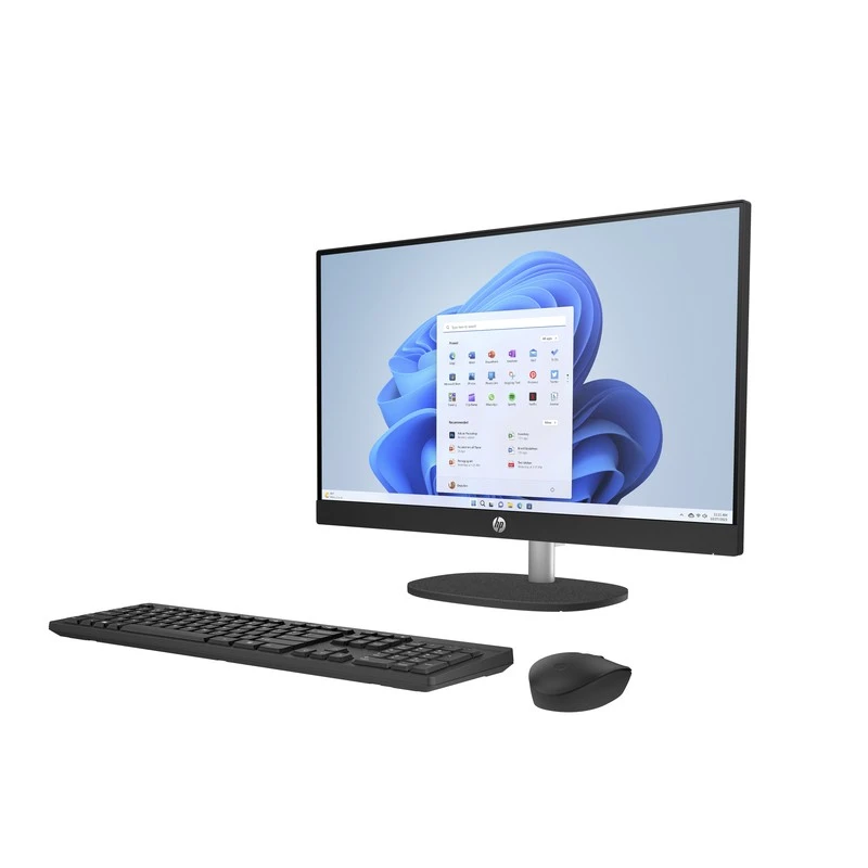 Komputer All in One 24-cr0011nx / 8F8Q5EA / Intel i3-13 / 8GB / SSD 512 GB / Intel Xe / FullHD / Dotyk / Win 11 / Czarny