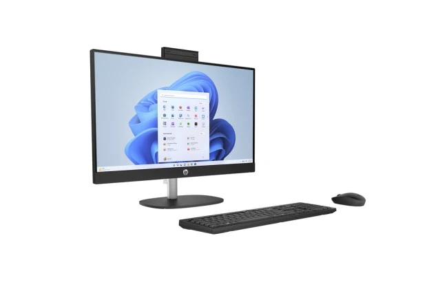 Komputer All in One 24-cr0011nx / 8F8Q5EA / Intel i3-13 / 8GB / SSD 512 GB / Intel Xe / FullHD / Dotyk / Win 11 / Czarny