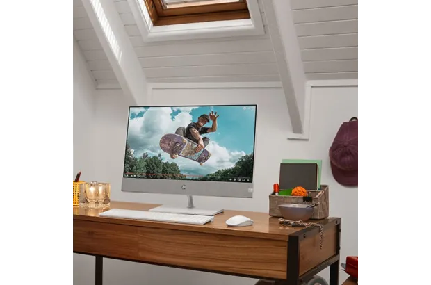 Komputer All in One HP Pavilion 27-ca2160nd / 7N4B4EA / Intel i7-13 / 16GB / SSD 1TB / Nvidia RTX 3050 / QHD / Win 11 / Biały