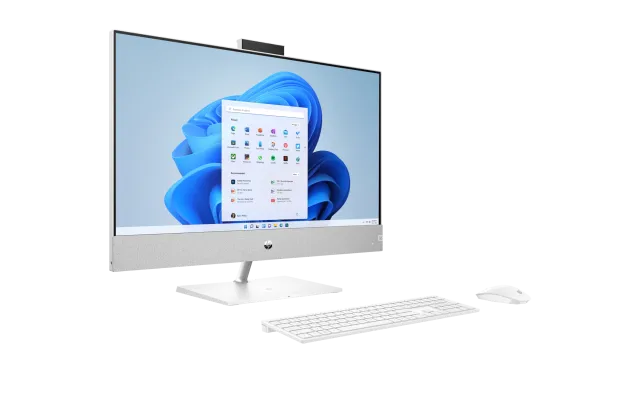 Komputer All in One HP Pavilion 27-ca2140nd / 7N4E1EA / Intel i7-13 / 16GB / SSD 1TB / Intel UHD / FullHD / Win 11 / Biały