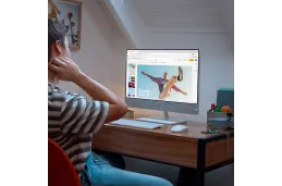 Komputer All in One HP Pavilion 24-ca2000nl / 7X926EA / Intel i7-13 / 32GB / SSD 2TB / Intel Xe / FullHD / Win 11 / Biały