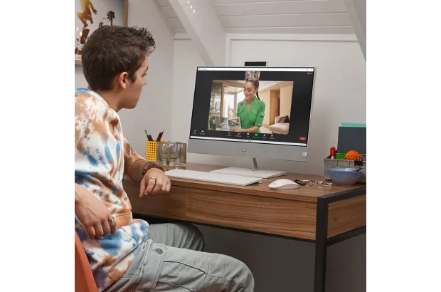 Komputer All in One HP Pavilion 24-ca2000nx / 8F8P6EA / Intel i7-13 / 16GB / SSD 1TB / Nvidia GTX1650 / FullHD / Win 11 / Biały