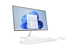 Komputer All in One HP 24-ck0020nf / 7Q9J0EA / Intel i5-12 / 16GB / SSD 512GB / Intel Xe / FullHD / Win 11 / Biały