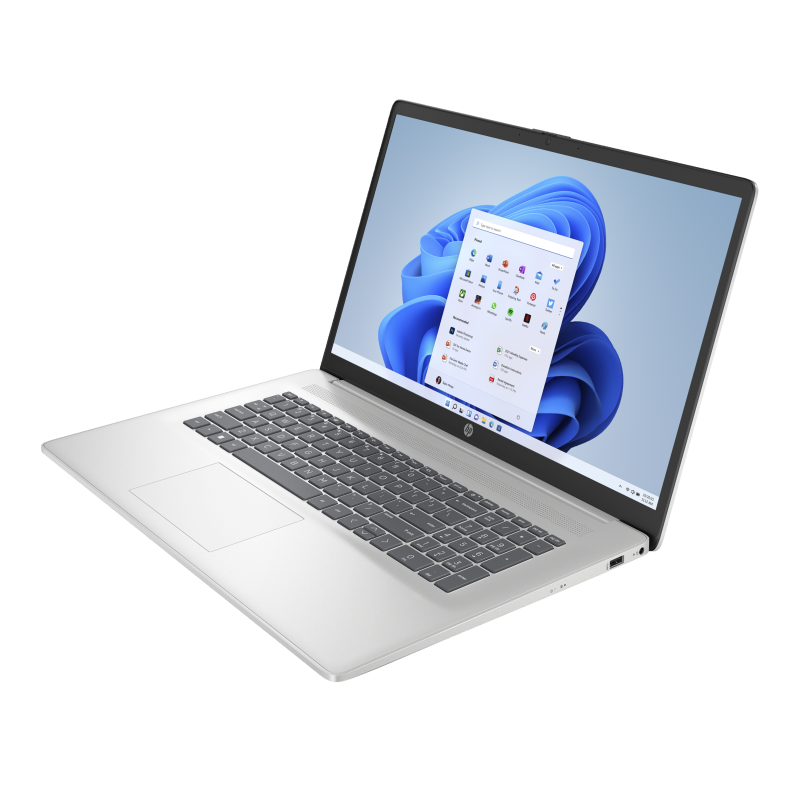 Laptop HP 17-cn3601ds / 8L228UA / Intel i5-13 / 8GB / SSD 1TB / Intel Xe / HD+ / Dotyk / Win 11 / Srebrny