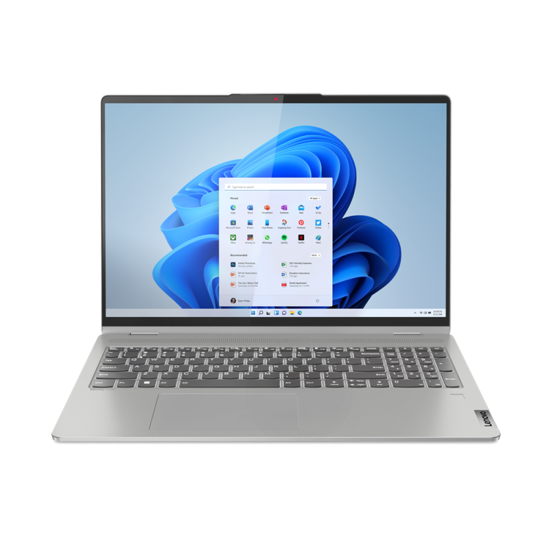 Laptop 2w1 Lenovo IdeaPad Flex 5 16IAU7 / 82R8X003US / Intel i5-12 / 8GB / SSD 512GB / Intel Xe / WQXGA / dotyk / Win 11 / Szary