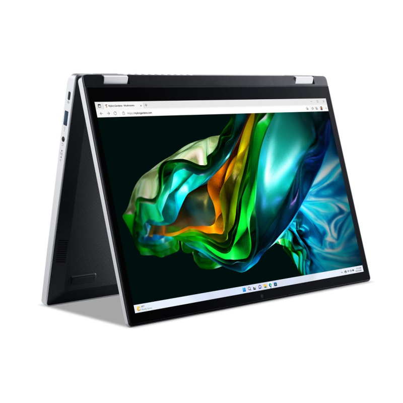 Laptop Acer Spin 3 X360 SP14 / NX.KN1AA.005 / Intel Core i3-N305 / 8GB / SSD 256GB / Intel Xe / WUXGA / Win 11 / Dotyk / Srebrny