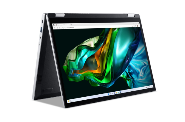 Laptop Acer Spin 3 X360 SP14 / NX.KN1AA.005 / Intel Core i3-N305 / 8GB / SSD 256GB / Intel Xe / WUXGA / Win 11 / Dotyk / Srebrny