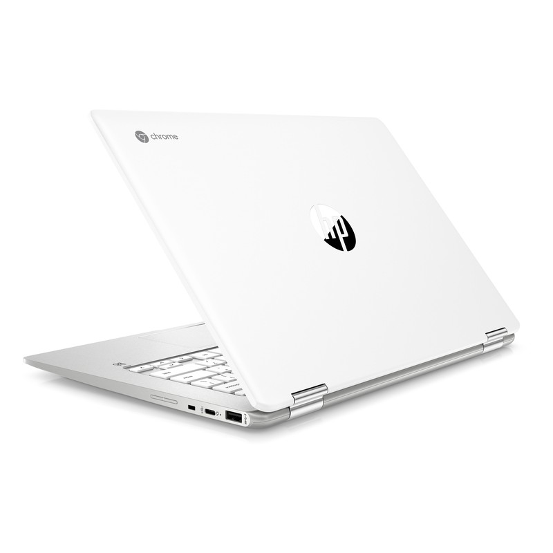 Laptop 2w1 HP Chromebook x360 14B-CA0013 / 7PD76UA / Intel N4000 / 4GB / eMMC 32GB / Intel UHD / HD / Dotyk / Chrome OS / Biały