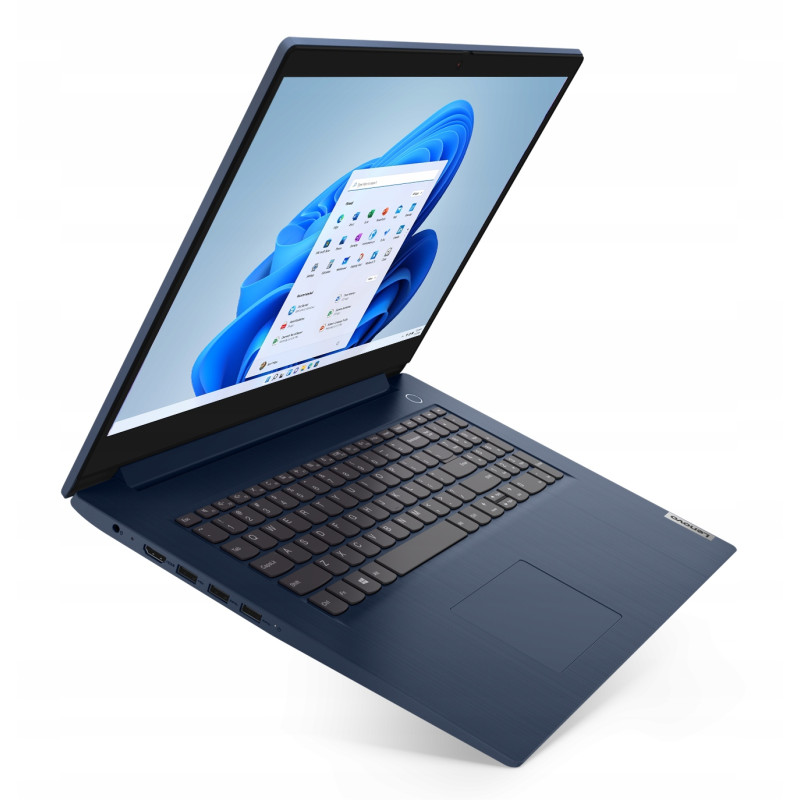 Laptop Lenovo IdeaPad 3 17ITL6 / 82H900DWUS / Intel Core i3 / 8GB / HDD 1TB / Intel UHD / HD+ / Win 11 / Niebieski