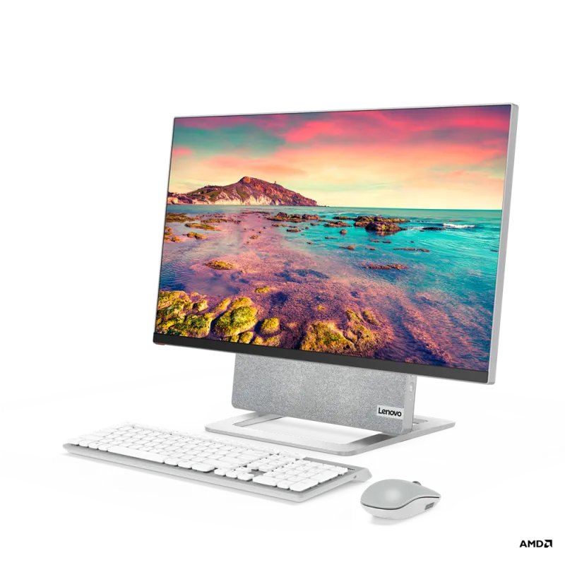 All in One Lenovo YOGA AIO 7 27ARH6 F0FN000BMZ AMD Ryzen 7 32GB SSD 1TB + HDD 2TB Nvidia RTX 2060 4K Win 11 Srebrny