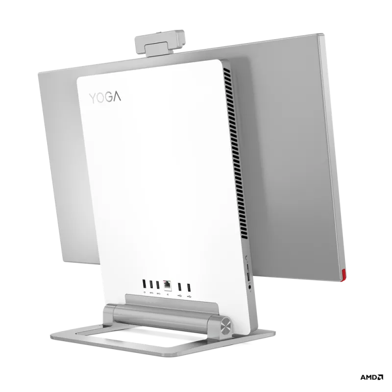 All in One Lenovo YOGA AIO 7 27ARH6 F0FN000BMZ AMD Ryzen 7 32GB SSD 1TB + HDD 2TB Nvidia RTX 2060 4K Win 11 Srebrny