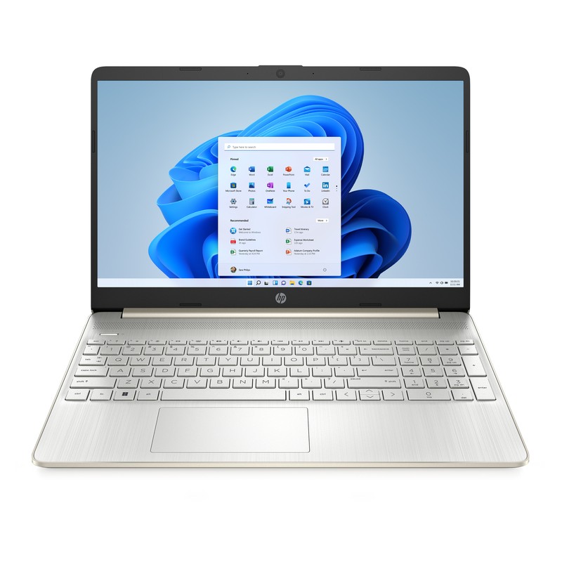 Laptop HP 15-EF2357 / 84S49UA / AMD Ryzen 5 / 8GB / SSD 512GB / AMD Radeon / Win11 / Złoty