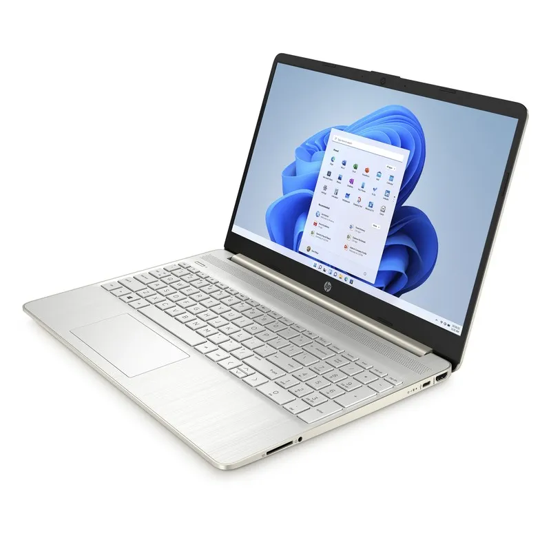 Laptop HP 15-EF2357 / 84S49UA / AMD Ryzen 5 / 16GB / SSD 512GB / AMD Radeon / Win11 / Złoty