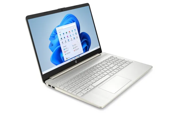 Laptop HP 15-EF2357 / 84S49UA / AMD Ryzen 5 / 16GB / SSD 512GB / AMD Radeon / Win11 / Złoty