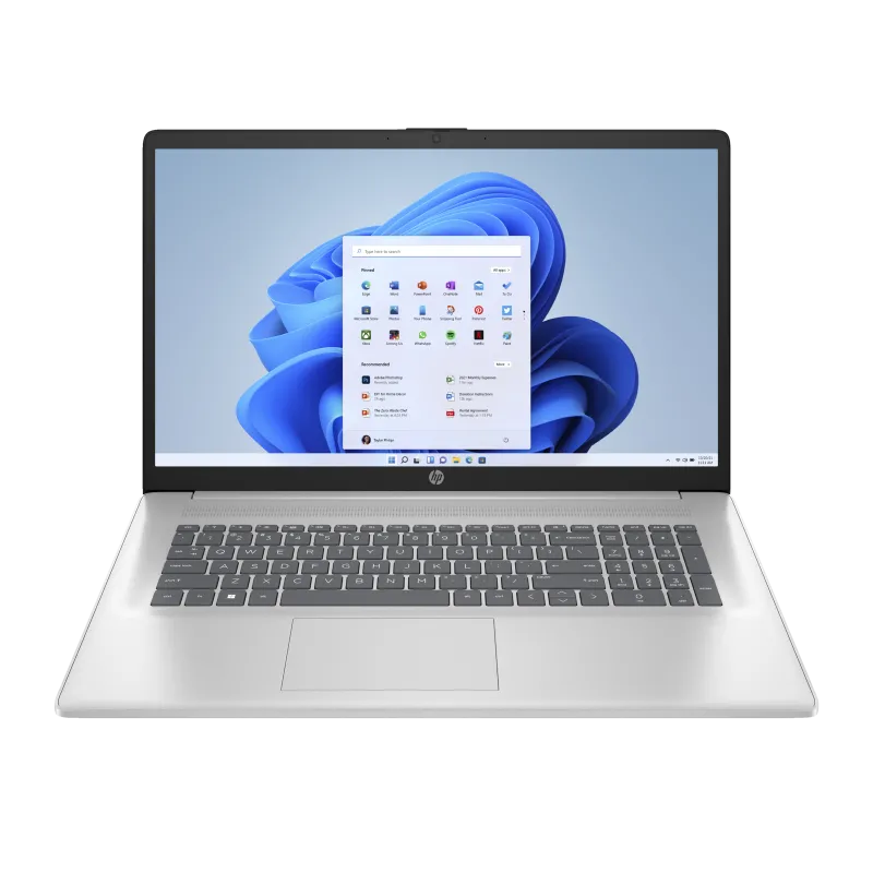 Laptop HP 17-cn3606ds / 8L234UA / Intel i5-13 / 8GB / SSD 1TB / Intel Xe / HD+ / Dotyk / Win 11 / Srebrny