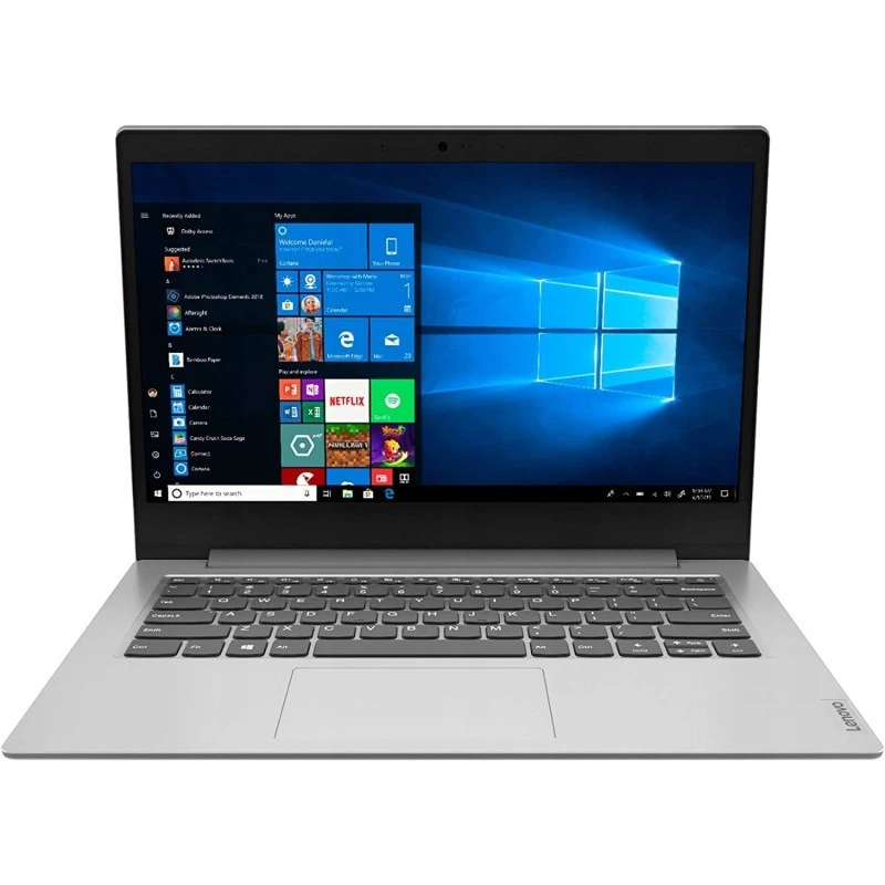 Laptop Lenovo IdeaPad 1 14IGL05 / 81VU00D6US / Intel N5030 / 4GB / SSD 128GB / Intel UHD / HD / Win 11 / Szary