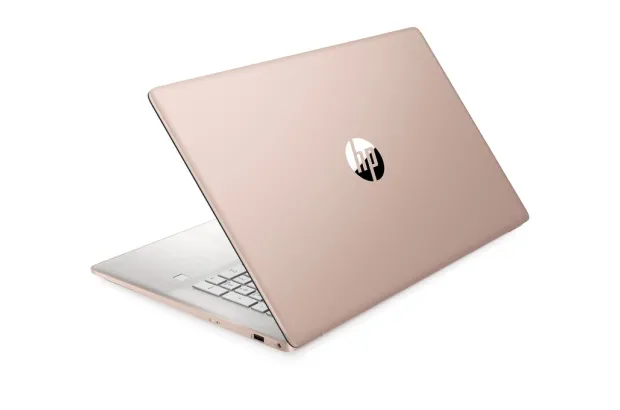 Laptop dla dziewczyny HP 17t-cn0300 / 7P3Q0AV / Intel i7-13 / 16GB / SSD 512GB / Intel Xe / FullHD / Win 11 / Różowy
