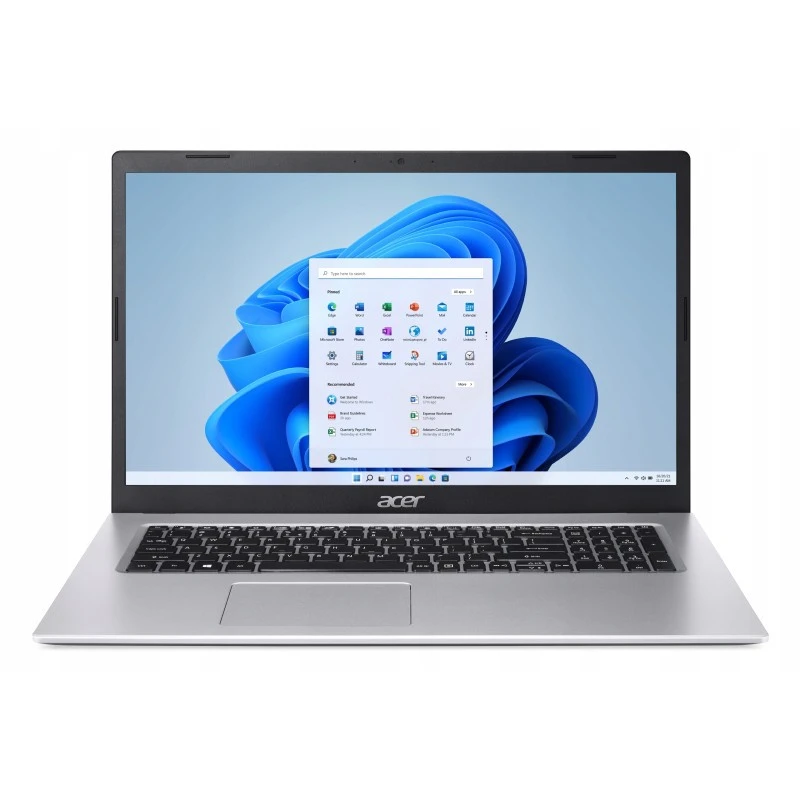 Laptop Acer Aspire 3 A317 / NX.A6TAA.005 / Intel N6000 / 8GB / SSD 256GB / Intel UHD / FullHD / Win 11 / Srebrny
