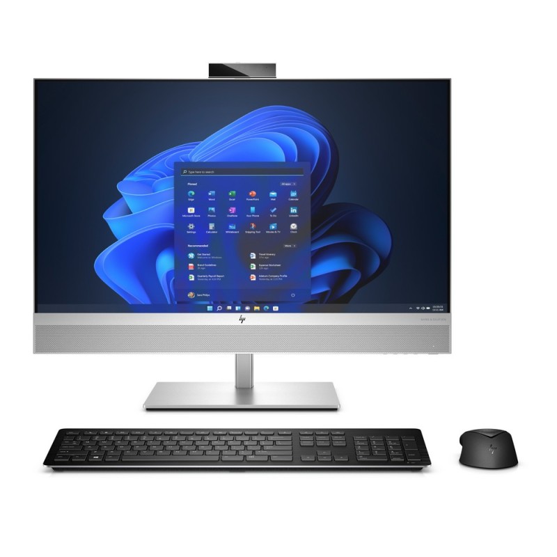 Komputer AIO HP EliteOne 870 G9 / 27" / 7B0S1EA / Intel i7-13 / 16GB / SSD 1TB / Intel UHD 770 / QHD / Win 11 Pro / Srebrny