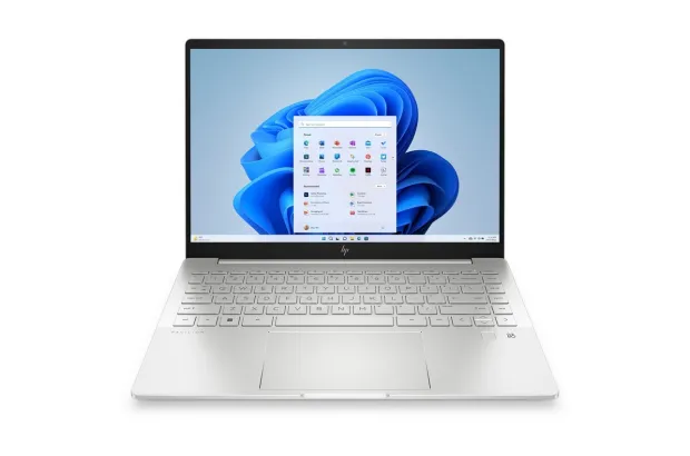 HP Pav Plus Laptop 14-eh1004nx / 8F1L5EA / Intel i5-13 / 16GB / 512B SSD / Intel Iris Xe / 2.2K UWVA / Win 11 / Srebrny