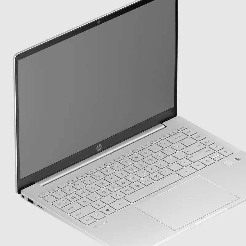 HP Pav Plus Laptop 14-eh1004nx / 8F1L5EA / Intel i5-13 / 16GB / 512B SSD / Intel Iris Xe / 2.2K UWVA / Win 11 / Srebrny