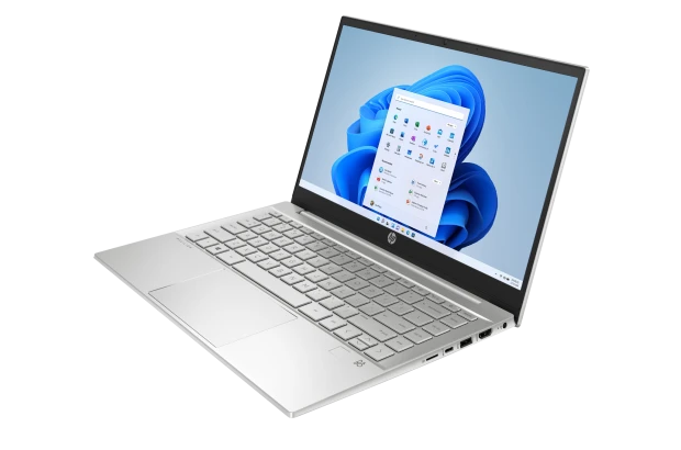 Laptop HP Pavilion 14-ec0102nw / 4P4A1EA / AMD Ryzen 5 / 16GB / SSD 512GB / AMD Radeon / FullHD / Win 11 / Srebrny