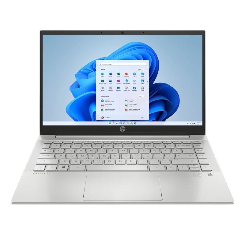 Laptop HP Pavilion 14-ec0102nw / 4P4A1EA / AMD Ryzen 5 / 16GB / SSD 512GB / AMD Radeon / FullHD / Win 11 / Srebrny