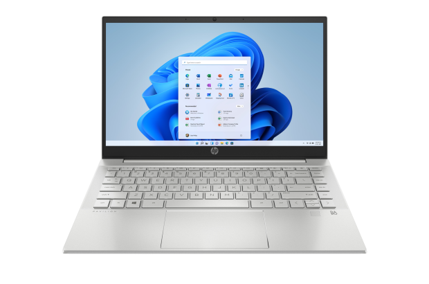 Laptop HP Pavilion 14-ec0102nw / 4P4A1EA / AMD Ryzen 5 / 16GB / SSD 512GB / AMD Radeon / FullHD / Win 11 / Srebrny