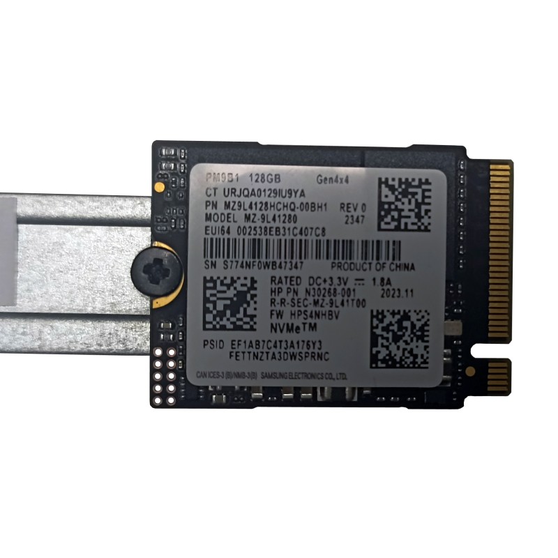 Dysk 128GB SSD 2230 2280 PCIe NVMe (HP: M11040-005) / Samsung PM9B1