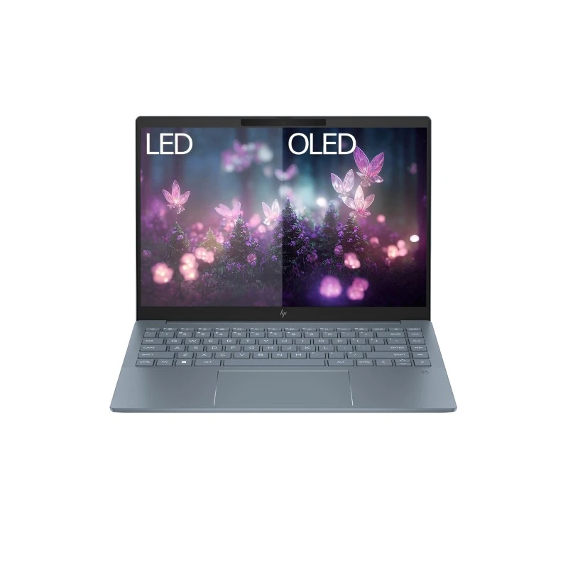 Laptop HP Pavilion Plus 14-ew1008nx / 9Y9T5EA / Intel Core Ultra 5 / 16GB / 512 GB / Intel Arc / 3K OLED / Win 11 / Niebieski
