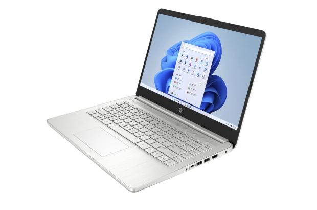 Laptop HP 14s-fq0032nw / 35X15EA / AMD Ryzen 5 / 8GB / SSD 512GB / AMD Radeon / FullHD / Win 11 / Srebrny